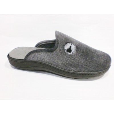 Zapatillas de casa descanso Muro 3301 Paño Gris