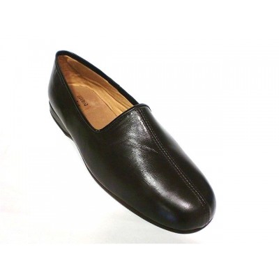 Zapatillas de piel casa hombre cerrada Trigono 960