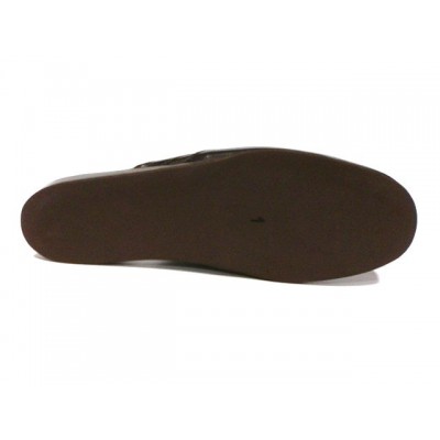 Zapatillas de piel casa hombre cerrada Trigono 960