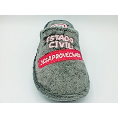 Zapatillas de casa Se Me Rien los Pies Estado civil Desaprovechada Zapatillas de casa Se Me Rien los Pies Estado civil Desaprovechada