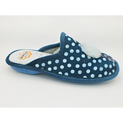 Zapatillas para casa mujer Biorelax By Cosdam Abierta Flamenco Indigo Zapatillas para casa mujer Biorelax By Cosdam Abierta Flamenco Indigo