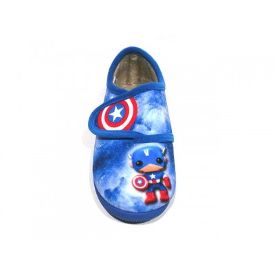 Zapatillas infantiles con velcro Capitan