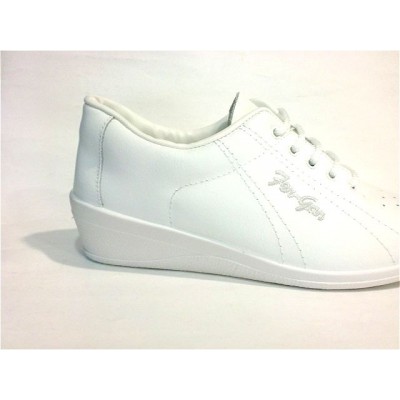 Deportivas mujer con cuña FerGar Cordón Blanco Deportivas mujer con cuña FerGar Cordón Blanco