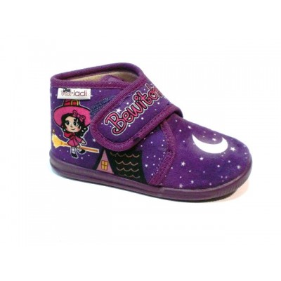 Zapatillas Abotinadas Velcro VulLadi 3112 Bewitch Morado