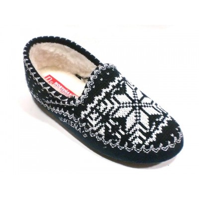 Zapatillas Norteñas 62-661 punto forro lana Marino Zapatillas Norteñas 62-661 punto forro lana Marino