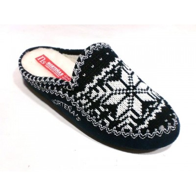 Zapatillas Norteñas descalza punto forro de lana Zapatillas Norteñas descalza punto forro de lana