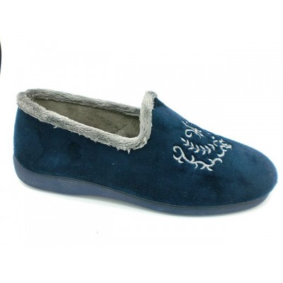 Zapatillas babuchas antelina Norteñas Escudo Bordado Zapatillas babuchas antelina Norteñas Escudo Bordado