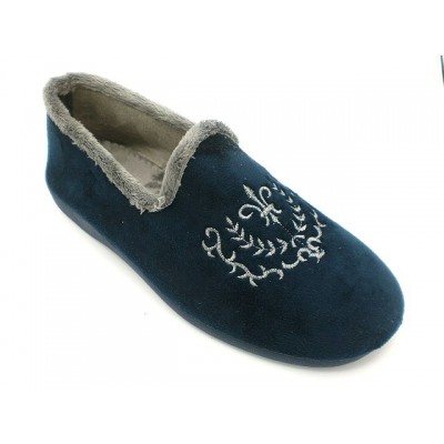 Zapatillas babuchas antelina Norteñas Escudo Bordado Zapatillas babuchas antelina Norteñas Escudo Bordado