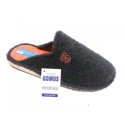 Zapatillas algodon Niagara Gomus Silenciosas Antracita Zapatillas algodon Niagara Gomus Silenciosas Antracita