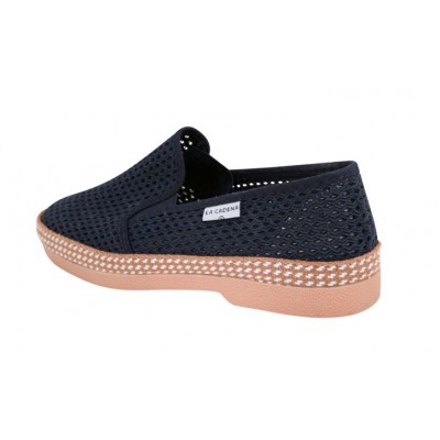Zapatillas alpargatas rejilla lona La Cadena