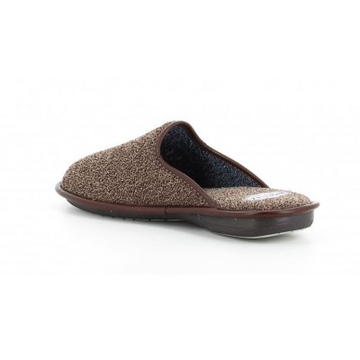 Zapatillas hombre toalla algodón Biorelax Bicolor Marron Zapatillas hombre toalla algodón Biorelax Bicolor Marron