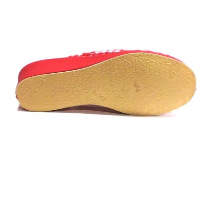 Zapatillas para casa con cuña Costa Descalza Tela Algodon puntera abierta Made in Green Zapatillas para casa con cuña Costa Descalza Tela Algodon puntera abierta Made in Green
