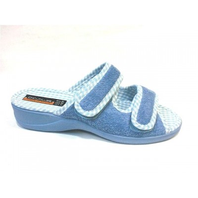 Zapatillas ancho especial Doctor Cutillas velcros Aguamar
