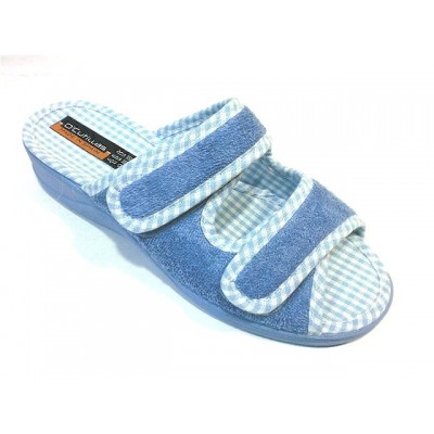 Zapatillas ancho especial Doctor Cutillas velcros Aguamar