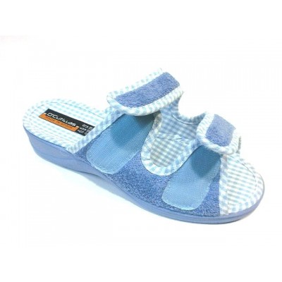 Zapatillas ancho especial Doctor Cutillas velcros Aguamar