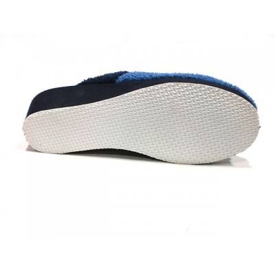 Zapatillas para casa con cuña Ludiher Toalla Algodon con puntera abierta Zapatillas para casa con cuña Ludiher Toalla Algodon con puntera abierta