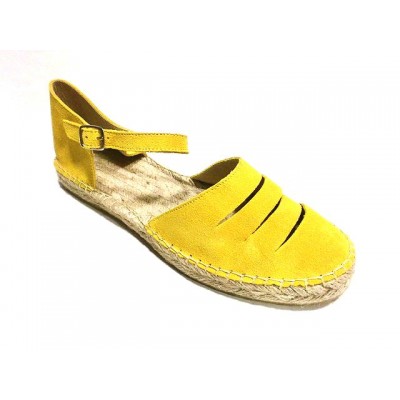 Alpargatas de esparto plana pulsera Pasfor Amarillo Mostaza Alpargatas de esparto plana pulsera Pasfor Amarillo Mostaza