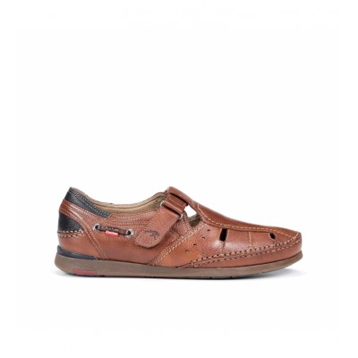 Sandalias de piel con Velcro Fluchos Mariner