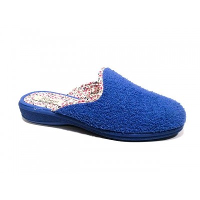 Zapatillas de casa con cuña baja para mujer J´Ortega Descalza Rizo Aguamar Zapatillas de casa con cuña baja para mujer J´Ortega Descalza Rizo Aguamar