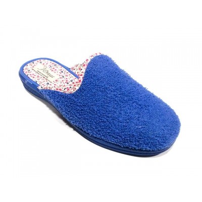 Zapatillas de casa con cuña baja para mujer J´Ortega Descalza Rizo Aguamar Zapatillas de casa con cuña baja para mujer J´Ortega Descalza Rizo Aguamar