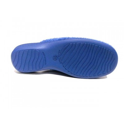 Zapatillas de casa con cuña baja para mujer J´Ortega Descalza Rizo Aguamar Zapatillas de casa con cuña baja para mujer J´Ortega Descalza Rizo Aguamar