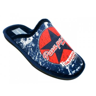 Zapatillas de casa divertidas para hombre Galegadas "Pasa pa Casa" Zapatillas de casa divertidas para hombre Galegadas "Pasa pa Casa"
