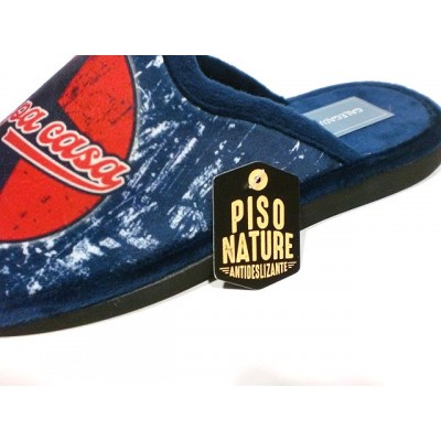 Zapatillas de casa divertidas para hombre Galegadas "Pasa pa Casa" Zapatillas de casa divertidas para hombre Galegadas "Pasa pa Casa"