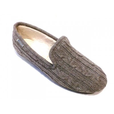 Zapatillas casa punto forro pelo Muro Arena