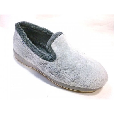 Zapatillas casa paño aterciopelado Muro Gris Zapatillas casa paño aterciopelado Muro Gris