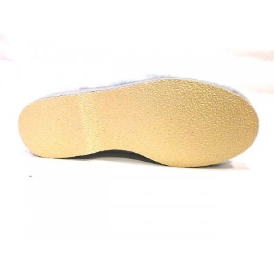 Zapatillas casa paño aterciopelado Muro Gris Zapatillas casa paño aterciopelado Muro Gris