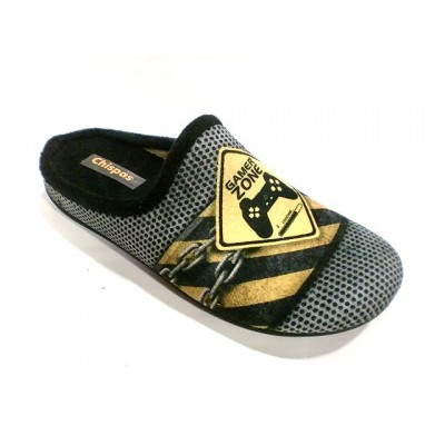 Zapatillas de casa diseño juego online descalza Chispas Gamer Zone