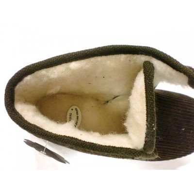 Zapatillas para casa abotinadas pana forro lana La Cadena 65703 Marron Zapatillas para casa abotinadas pana forro lana La Cadena 65703 Marron
