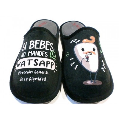 Zapatillas Se Me Rien los Pies Si bebes no mandes Watsapp