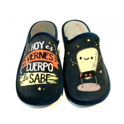 Zapatillas Se Me Rien los Pies Hoy es viernes y el cuerpo lo sabe