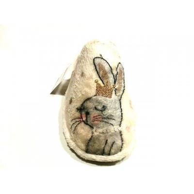 Zapatillas de casa Niágara Piso Gomus Conejito Beige