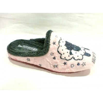 Zapatillas mujer para casa Vulca Bicha Ovejita REBAJADAS