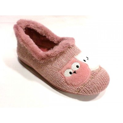 Zapatillas de mujer para casa CM Confort Buhos Nude Zapatillas de mujer para casa CM Confort Buhos Nude