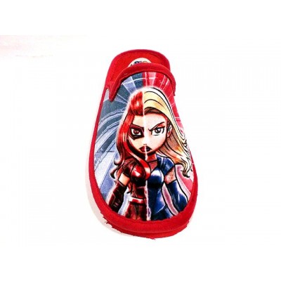 Zapatillas casa descalzas Superheroes Capitana Zapatillas casa descalzas Superheroes Capitana