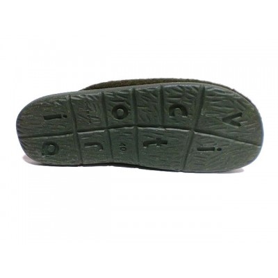 Zapatillas de casa Paño Pirineo Victoria Kaki