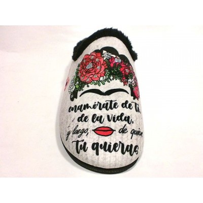 Zapatillas de casa Frida Khalo J´Ortega