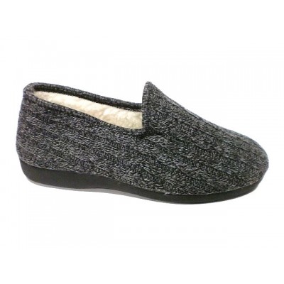 Zapatillas punto forro lana cerrada Norteñas 54440 Marengo
