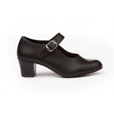 Zapatos de baile flamenco Angelitos Negro