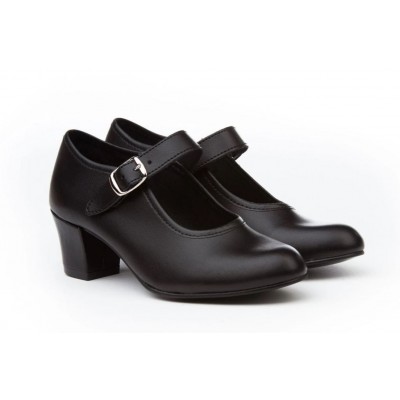 Zapatos de baile flamenco Angelitos Negro