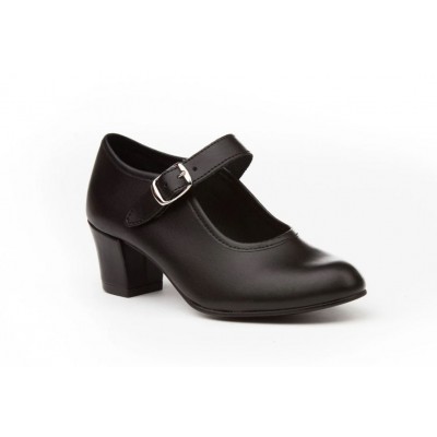 Zapatos de baile flamenco Angelitos Negro