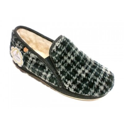 Zapatillas casa dacha forro lana La Cadena 65287 Gris Zapatillas casa dacha forro lana La Cadena 65287 Gris