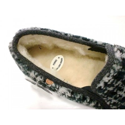 Zapatillas casa dacha forro lana La Cadena 65287 Gris Zapatillas casa dacha forro lana La Cadena 65287 Gris