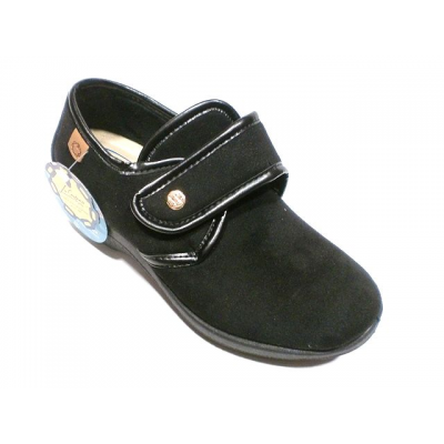 Zapatillas ancho especial antelina licra velcro La Cadena 25159 ajuste de velcro Zapatillas ancho especial antelina licra velcro La Cadena 25159 ajuste de velcro