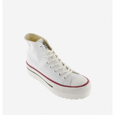 Botin Victoria TRIBU DOBLE SIERRA LONA Blanco Botin Victoria TRIBU DOBLE SIERRA LONA Blanco