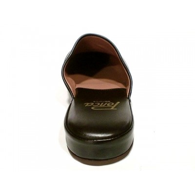 Zapatillas de casa para hombre piel Ponca Lengueta Marron Zapatillas de casa para hombre piel Ponca Lengueta Marron