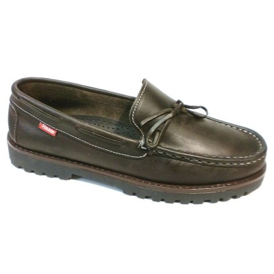 Zapato mocasin piel Finano Marron Zapato mocasin piel Finano Marron